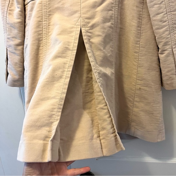 💖 Ann Taylor Petite Gorgeous Cream Winter Coat  Designer Coat Timeless s… - Picture 12 of 16